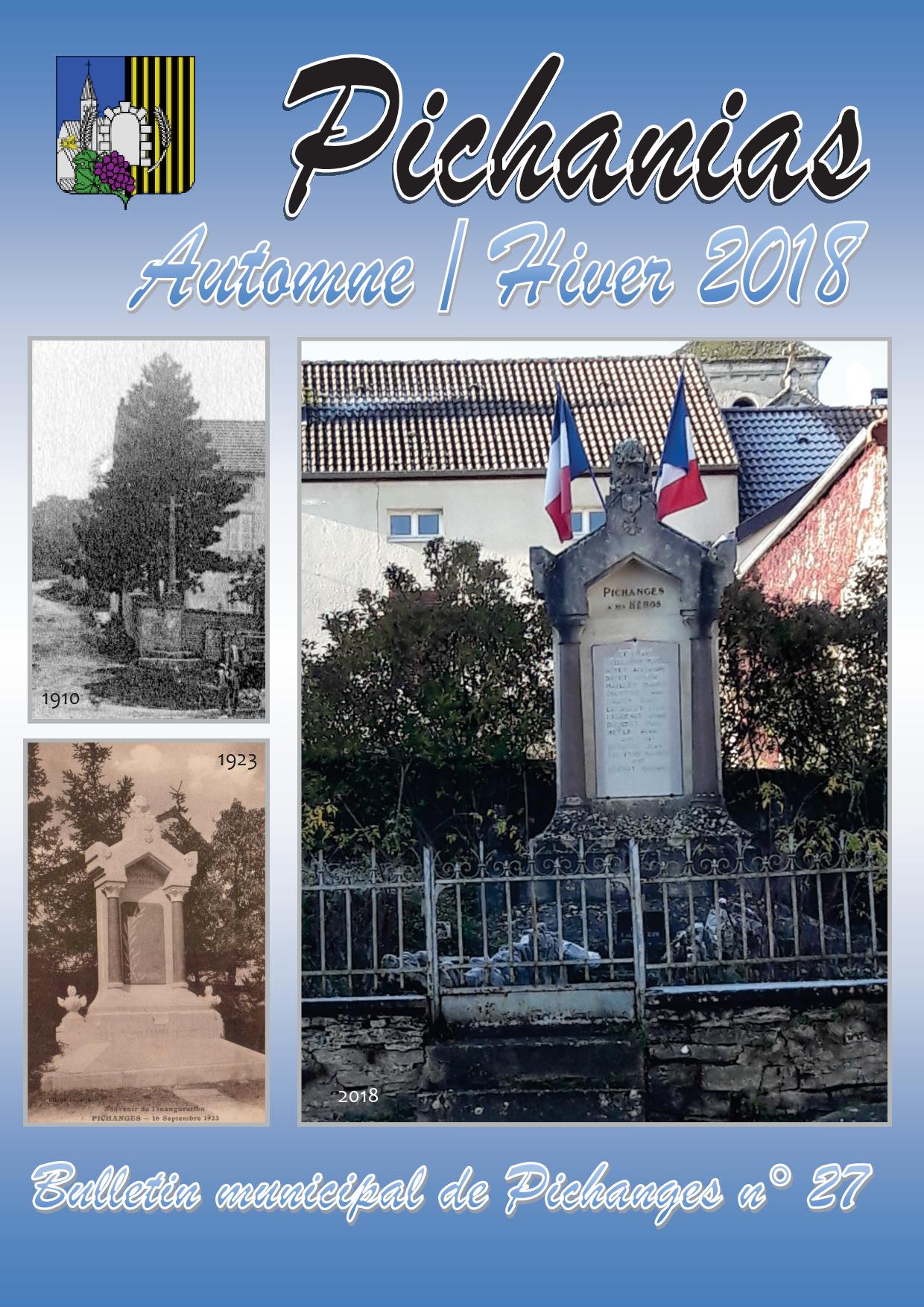 Pichanias n°27 Automne/Hiver – 2018