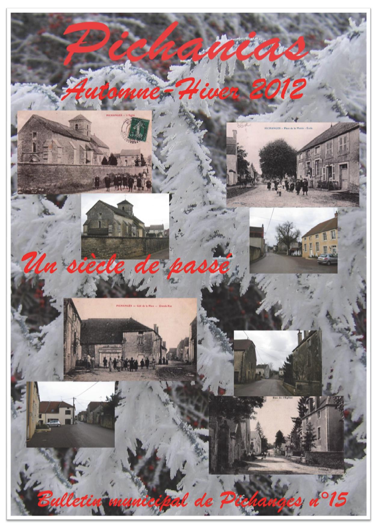 Pichanias n°15 Automne/Hiver – 2012