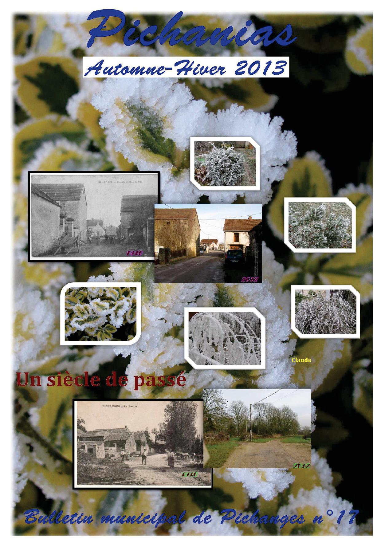 Pichanias n°17 Automne/Hiver – 2013