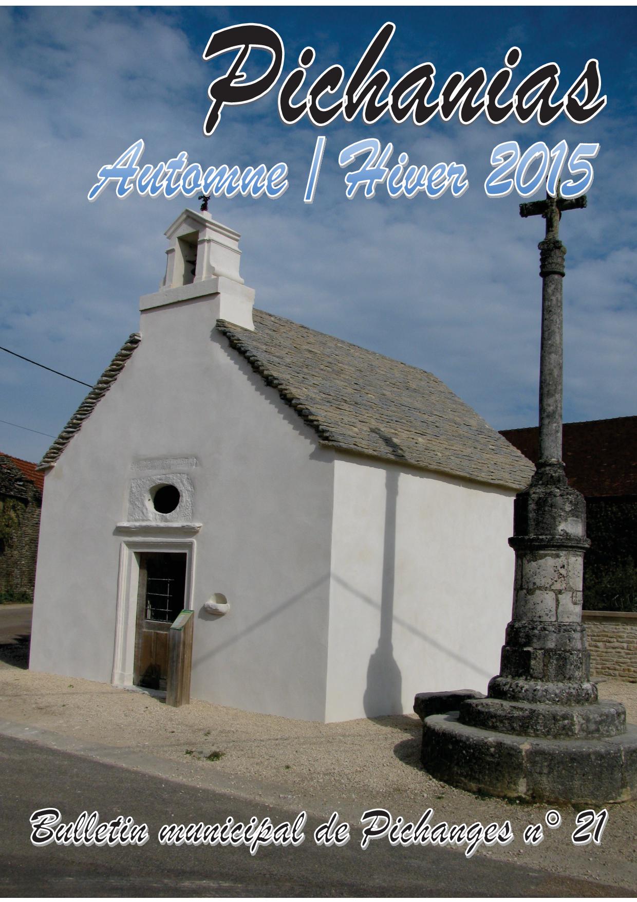 Pichanias n°21 Automne/Hiver – 2015