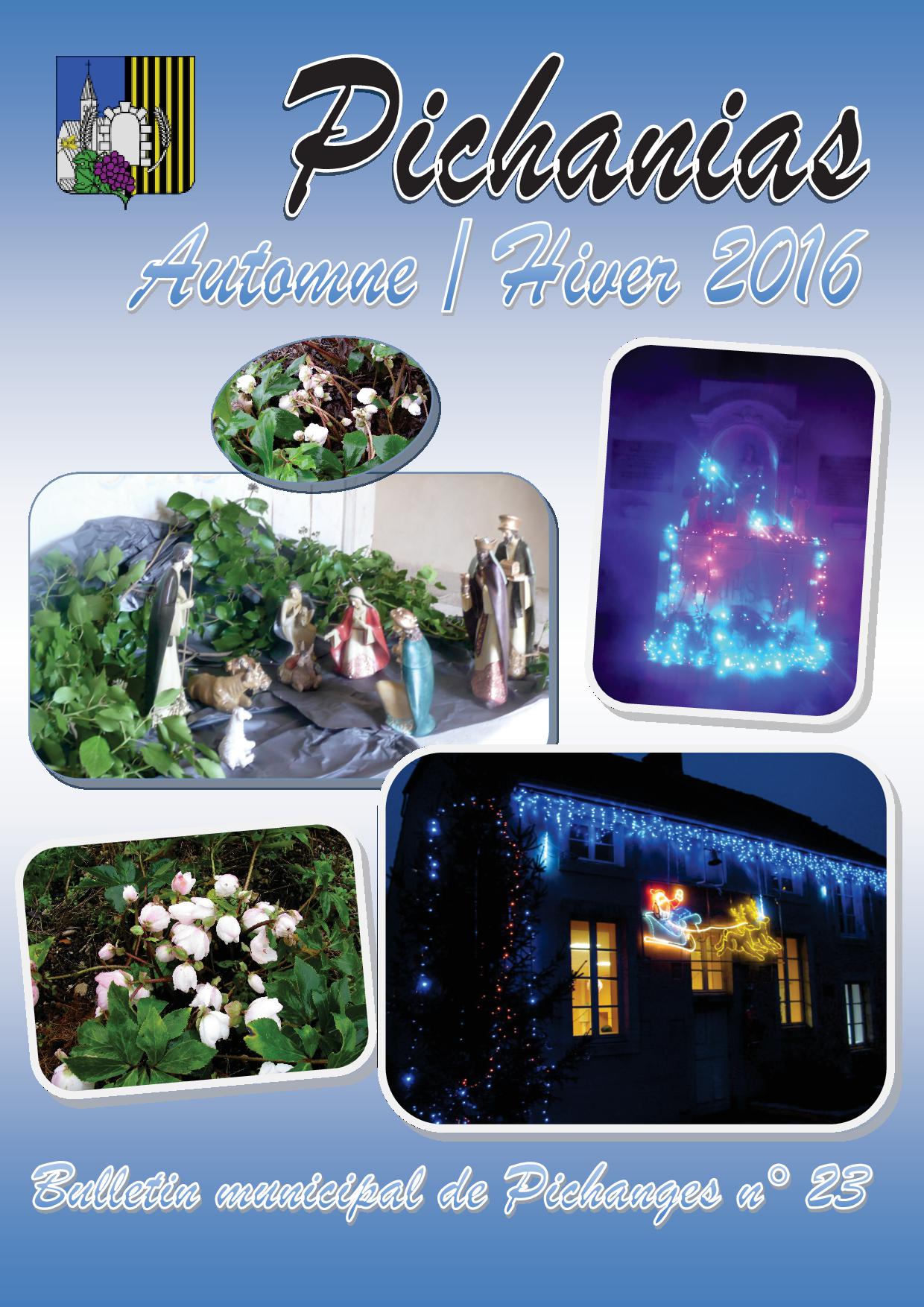 Pichanias n°23 Automne/Hiver – 2016